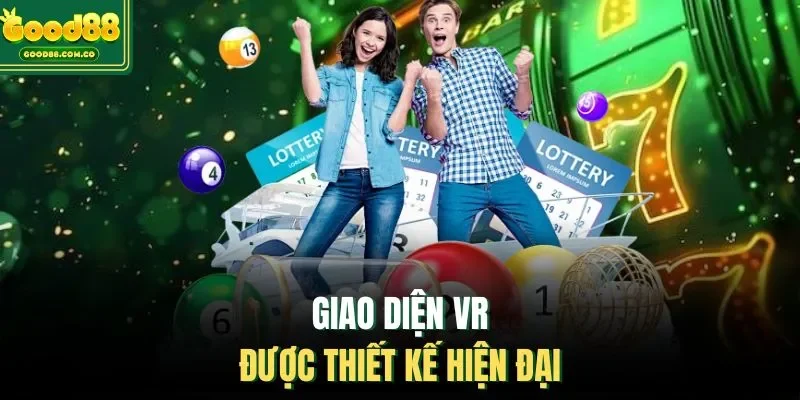 Giao diện VR được thiết kế hiện đại